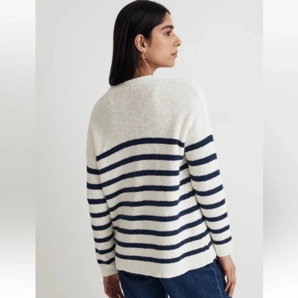 SOLD ON VINTED Madewell V-Neck Button-Front Long Cardigan - Picture 3 of 13